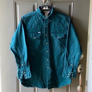 Carhartt Rugged Flannel Shirt 16.5 x 34